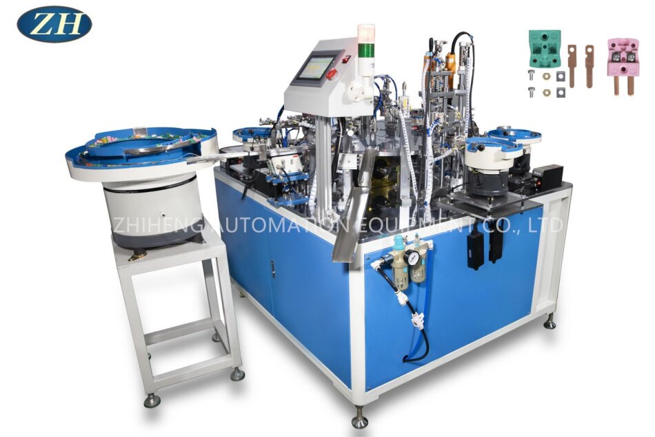 Machine d'assemblage de fiches automatique facile à utiliser
