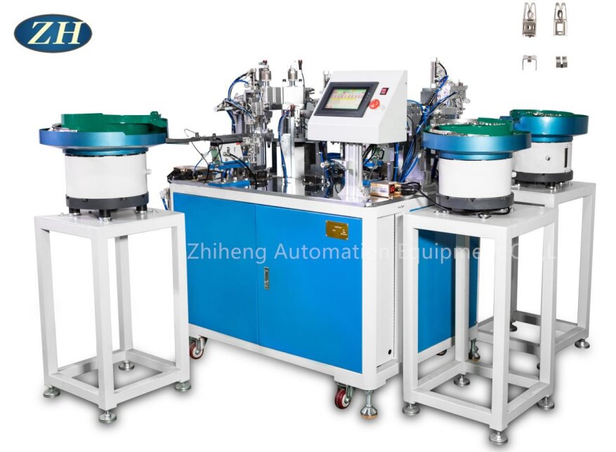 Machine de rivetage et de pressage automatique pour la ligne matérielle bonne sécurité