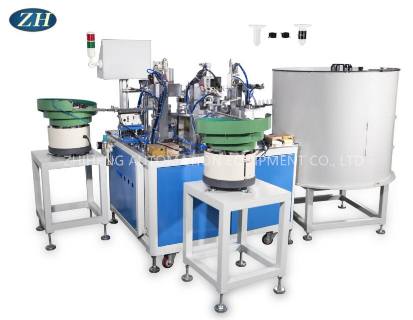 Conception de machine d'assemblage de ressorts à réglage automatique