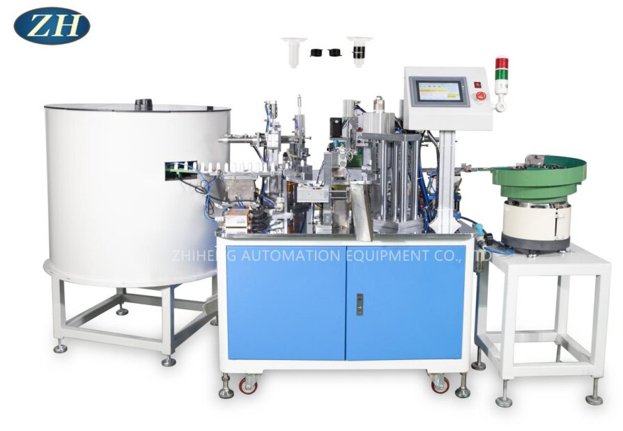 Précision de machine d'assemblage de ressort réglée automatiquement