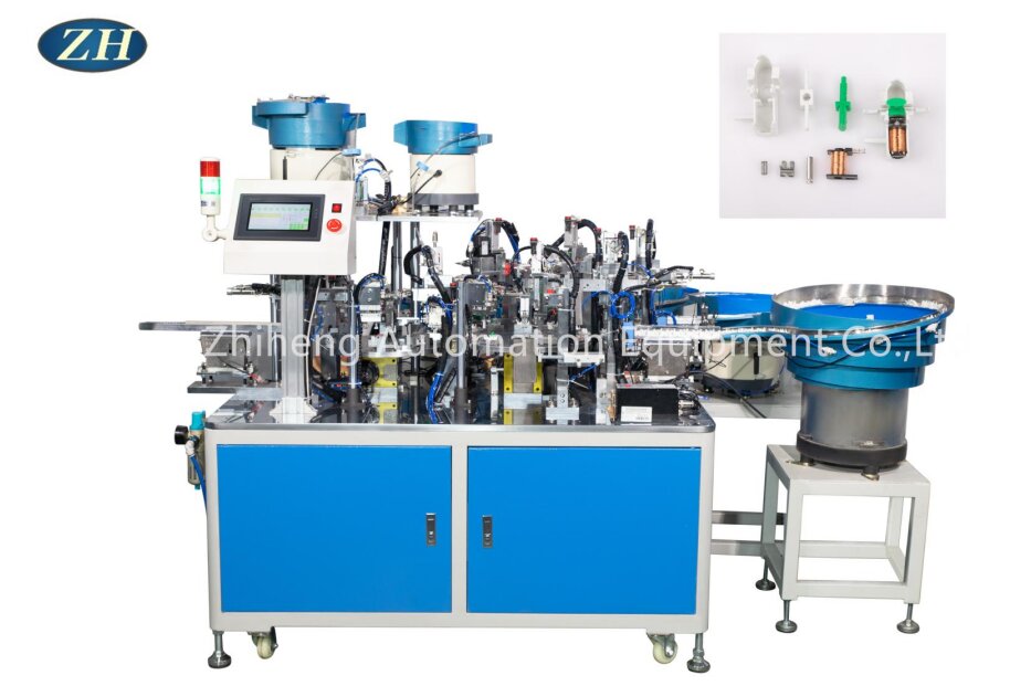 Cohérence de la machine d’assemblage des boutons-poussoirs